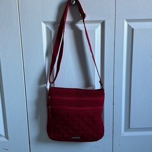 Vera Bradley large crossbody bag.